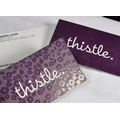 Silk Laminated 16 Point Post Cards with Front Spot UV (8.5"x3.5")